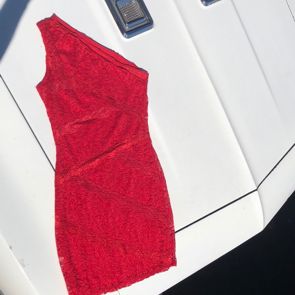 Fancy red dress